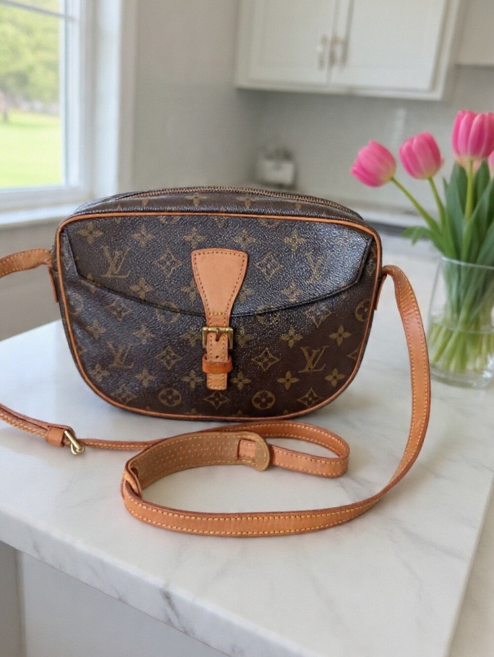 Louis Vuitton Vintage EUC Jeune Fille MM Monogram Crossbody Bag✨️ - Picture 5 of 13
